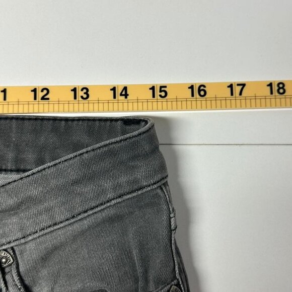 Kut From The Kloth Womens Jeans Connie Ankle Skinny Zip Fly Gray Size 6 - Picture 9 of 10